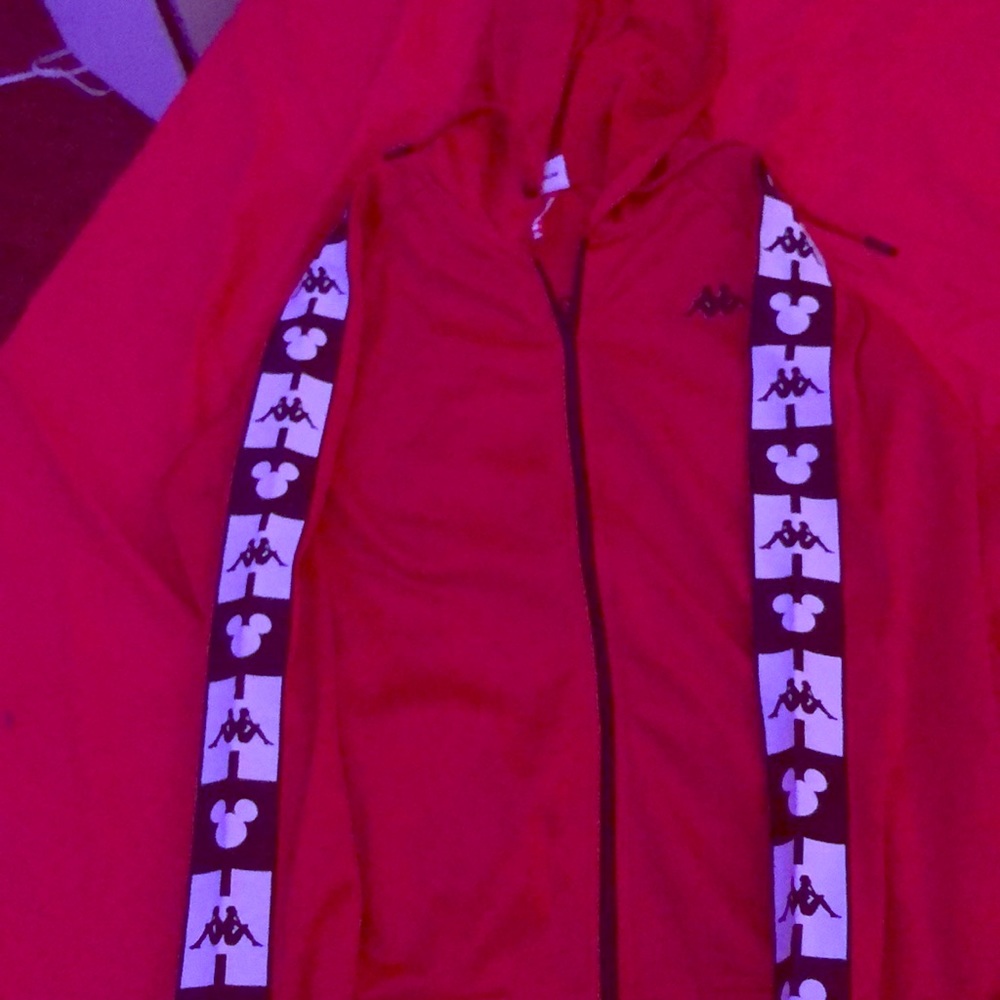 Kappa x Disney zip up hoodie